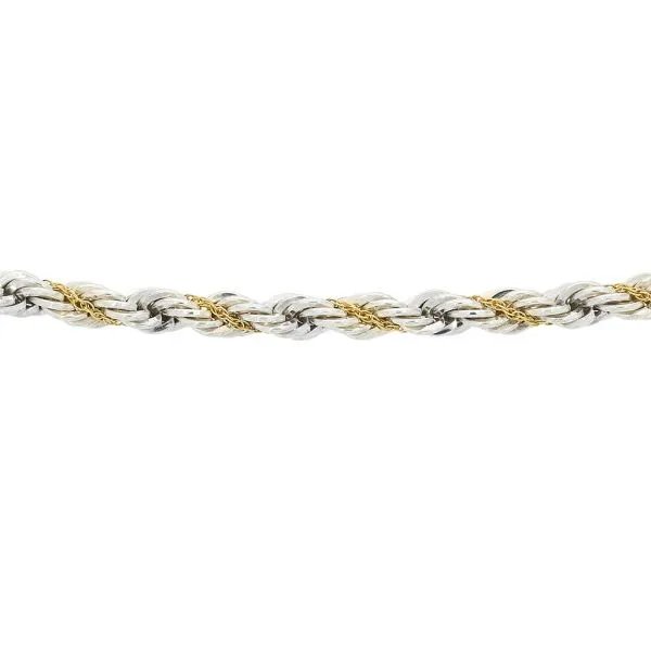 Tiffany & Co 18K and Sterling 7 3/4